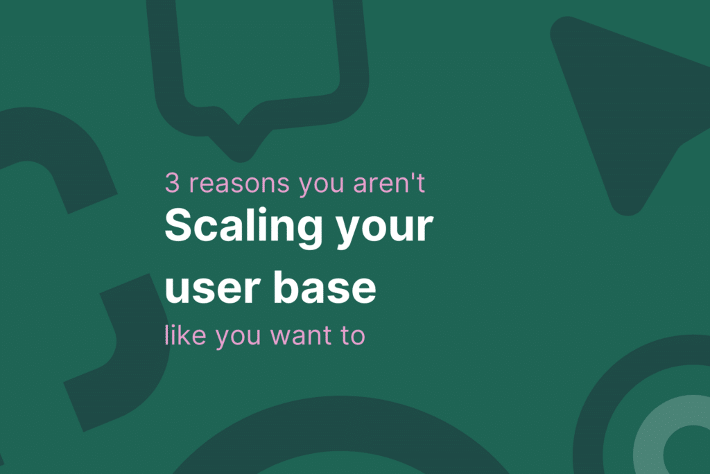 Infographic About Scaling Your User Base