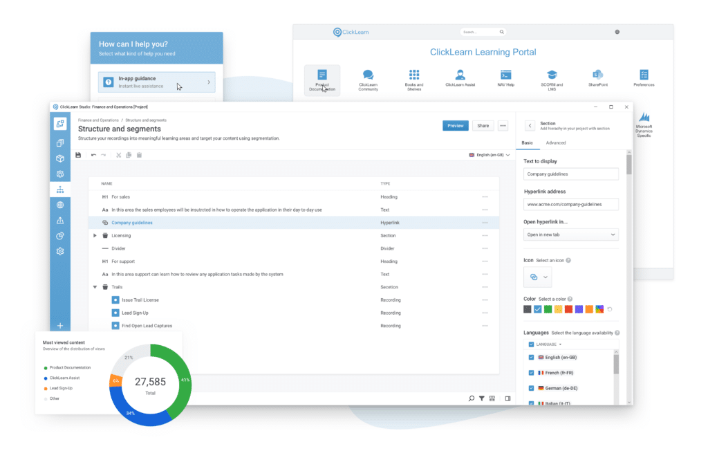 Digital Adoption For Enterprise Business Systems With Clicklearn