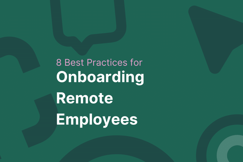 Onboarding remote employees