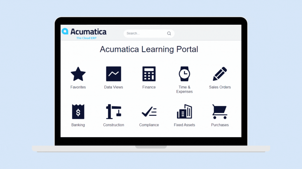 Role Based Micro Learning Acumatica