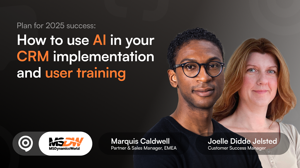 Plan for 2025 Success: How to use AI in your CRM Implementation and User Training​