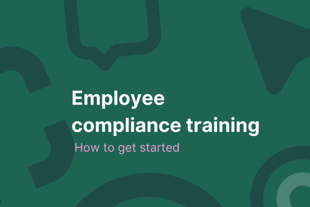 Employee compliance training