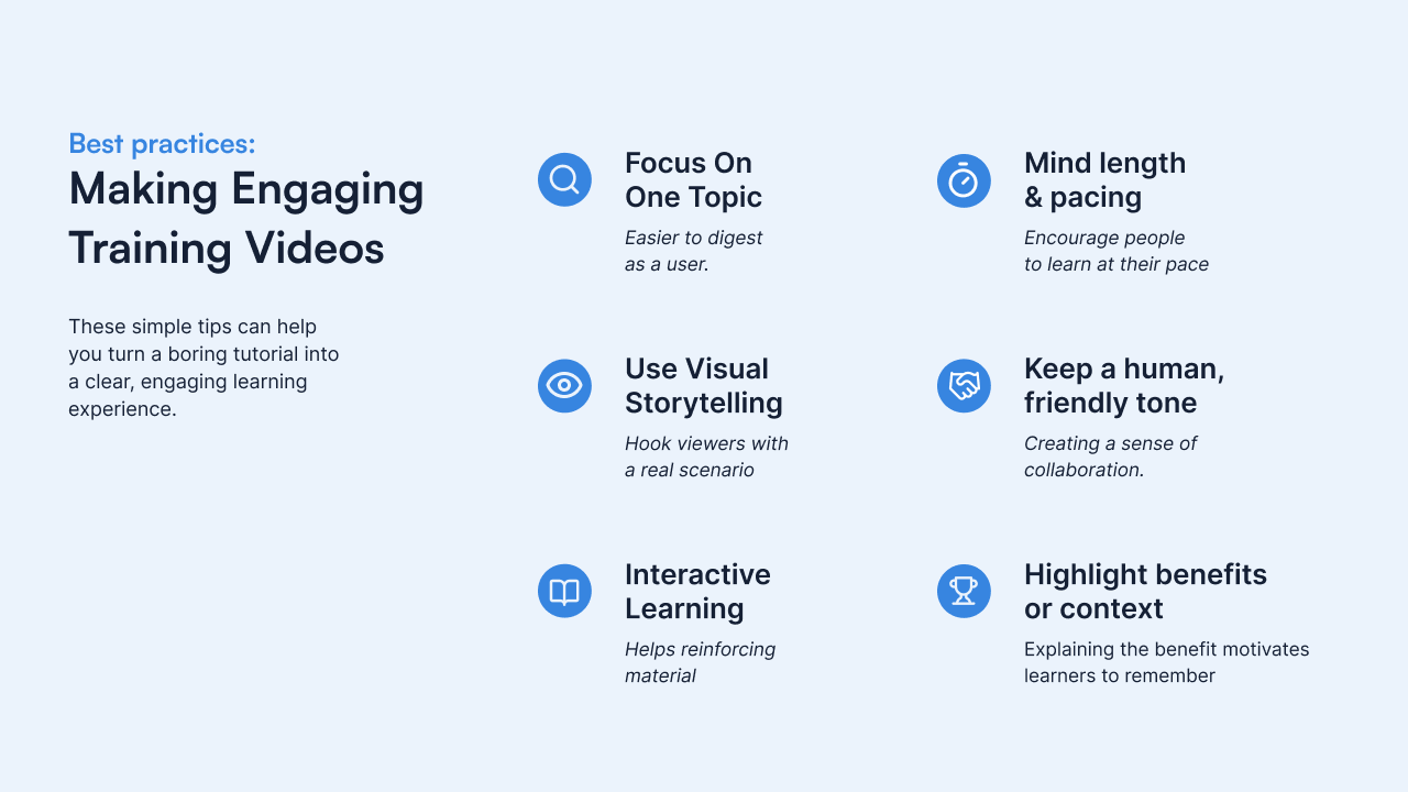 Best Practice Making Engageing Acumatica Training Videoes