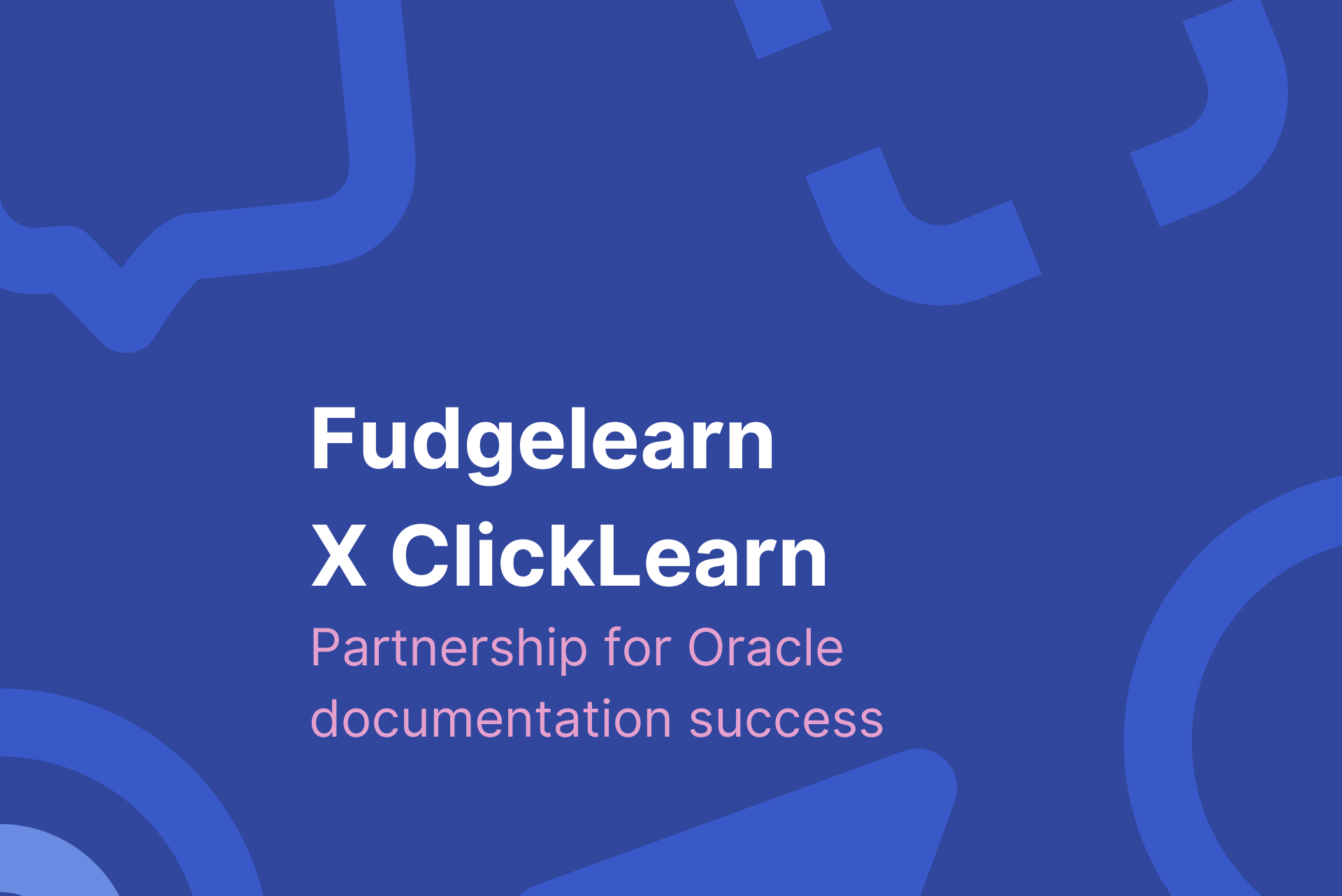 Fudgelearn X Clicklearn Partnership Announcement Featured Image