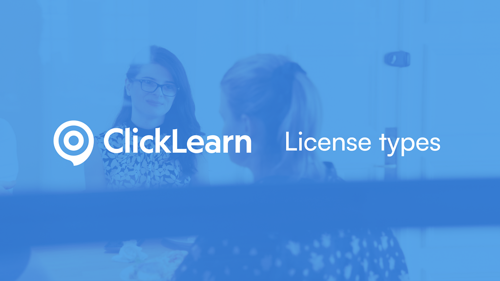 Clicklearn License Type