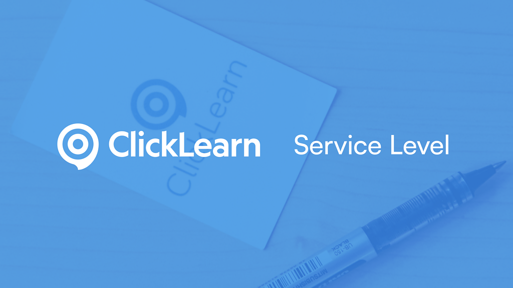 Clicklearn Service Level Agreement